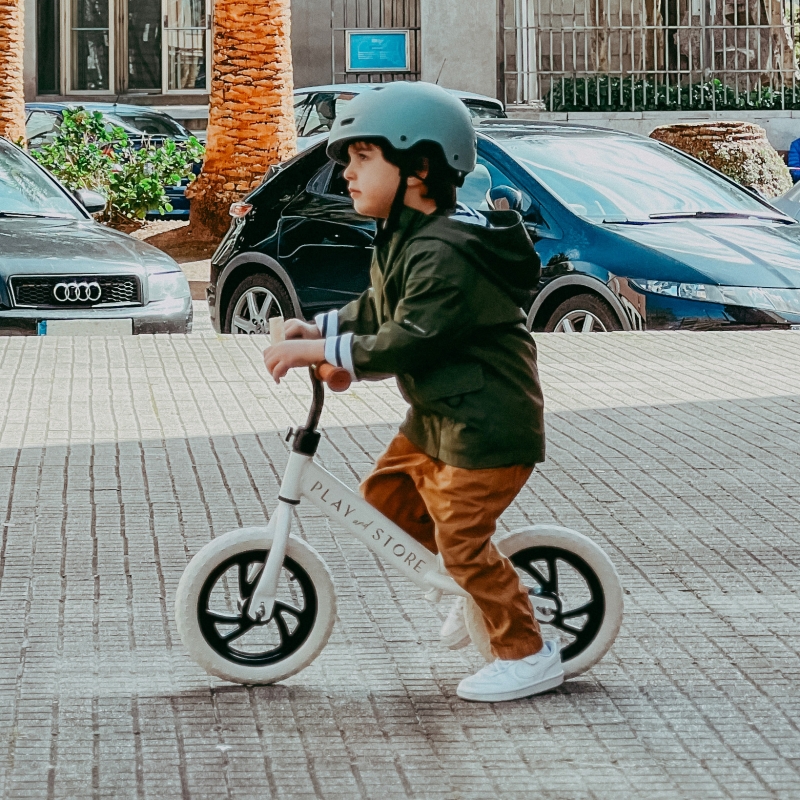 Bici Equilibrio Premium Play and Store Blanca