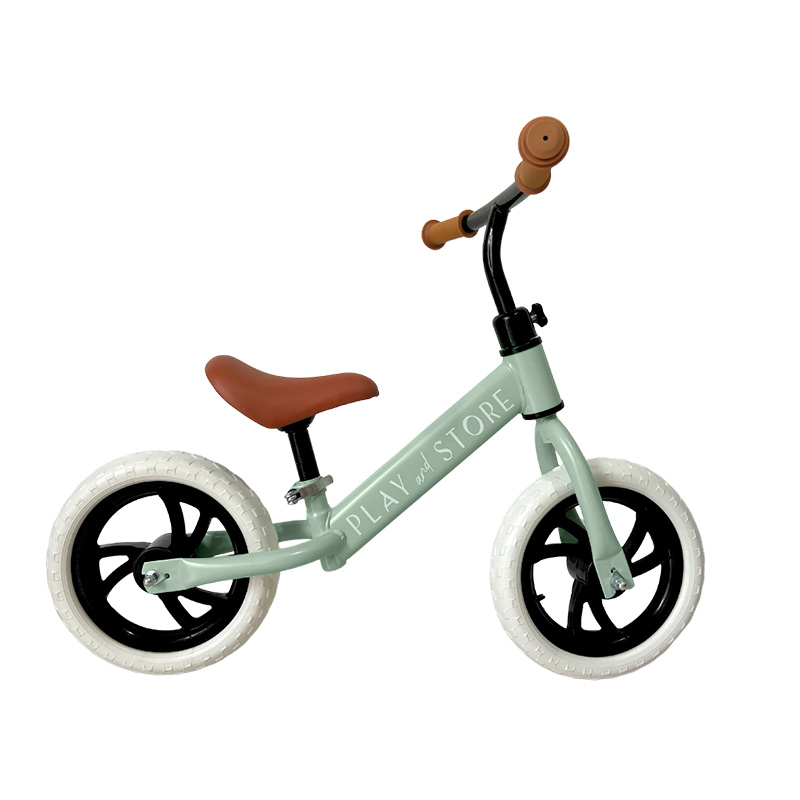 Bici Equilibrio Play and Store Verde Menta