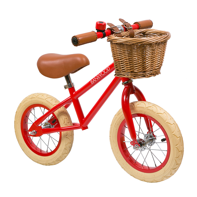 Bicicleta First Go: Roja