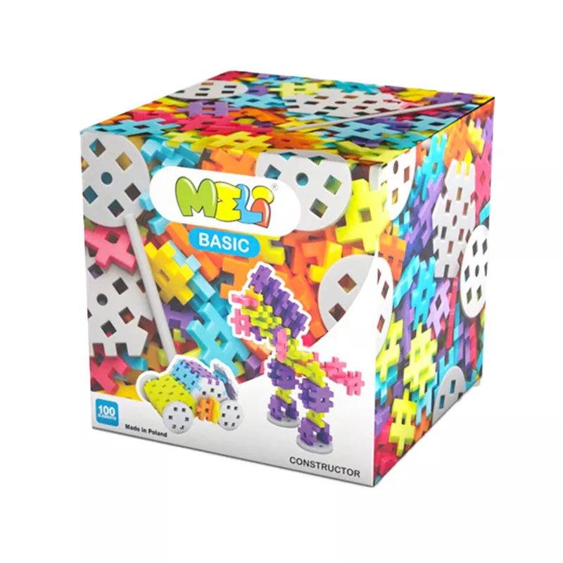 Meli Basic Constructor - El mejor juego de construcción: Meli, bloques puzzle en 2D y 3D