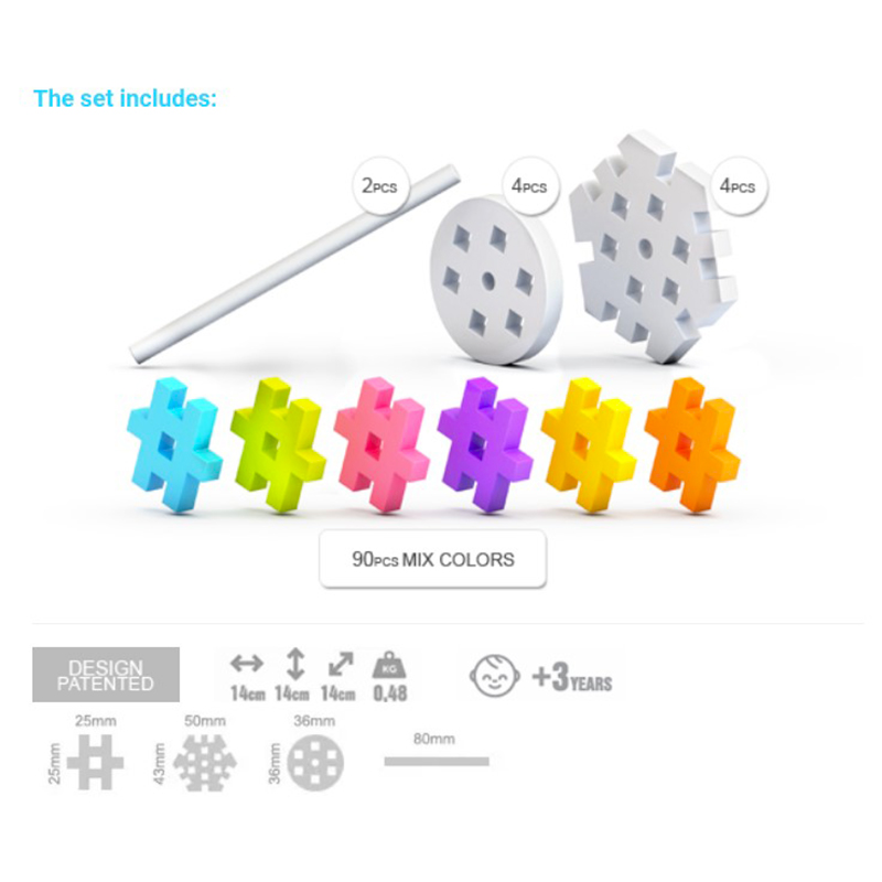 Bloques Meli Basic Constructor 100 piezas