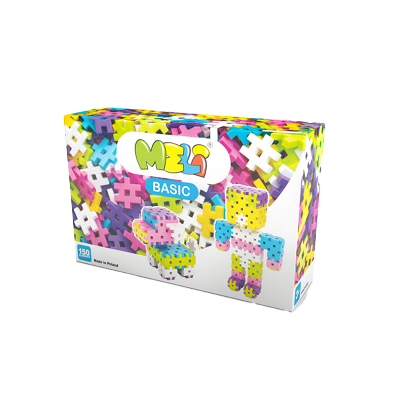 Bloques Meli Basic Pastel 150 piezas
