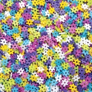 Meli Basic Animals 67211: Mattoncini Creativi Per Bambini, 50 Pezzi, Gioco Educativo Multicolore