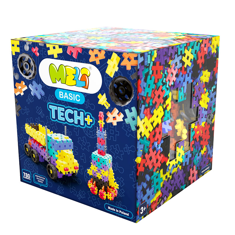 Bloques Meli Basic Tech+ 780 piezas