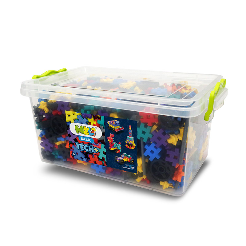 Bloques Meli Basic Tech+ EDU 1300 piezas