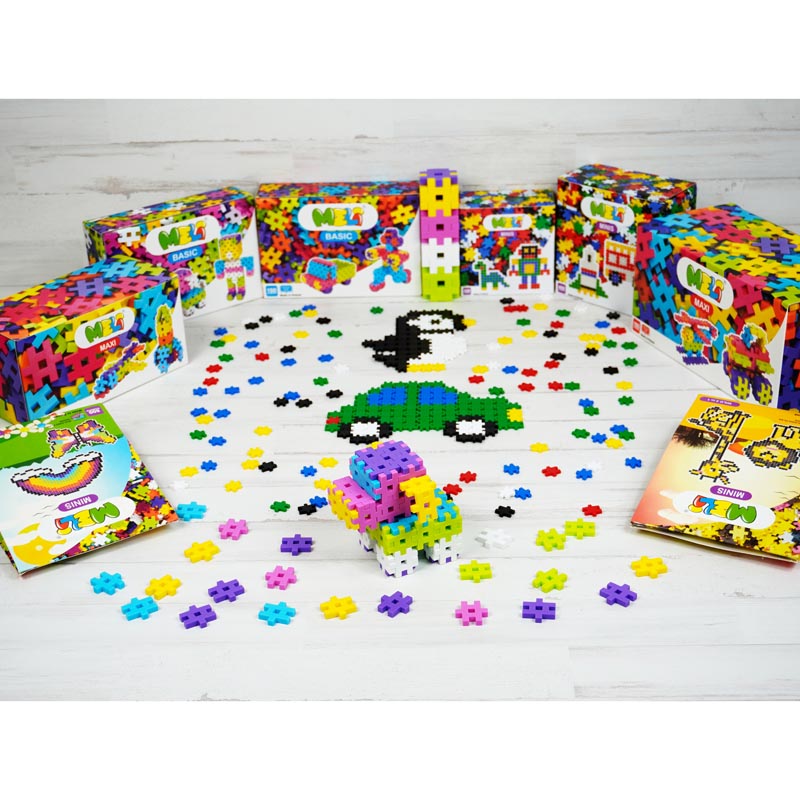 Blocos Meli Basic Travel Box 500 peças