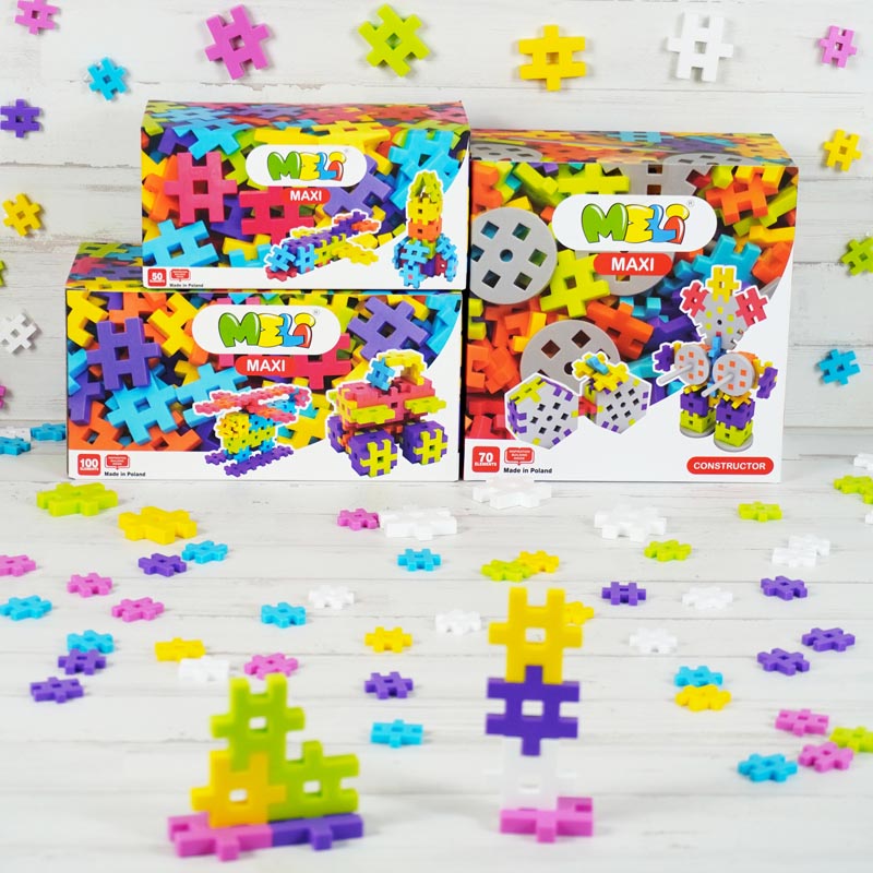 Blocos Meli Maxi 100 peças