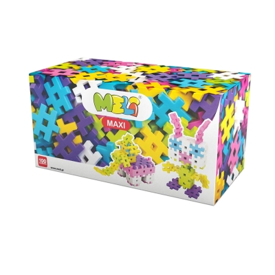 Bloques Meli Maxi Pastel 100 piezas