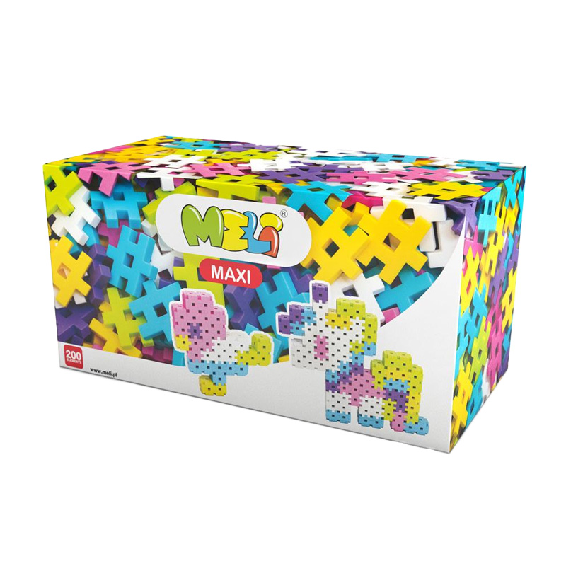 Bloques Meli Maxi Pastel 200 piezas