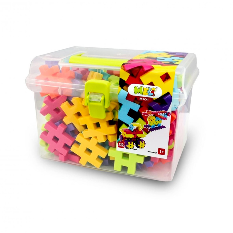 Bloques Meli Maxi Travel Box 110 piezas