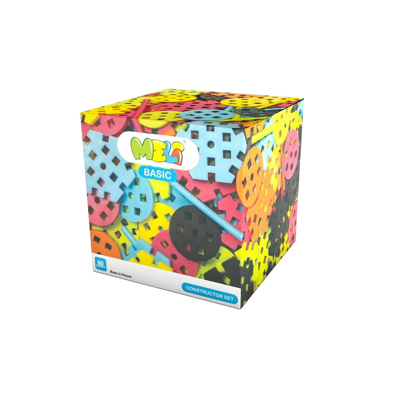 Blocos Meli Basic Set Constructor 60 Peças