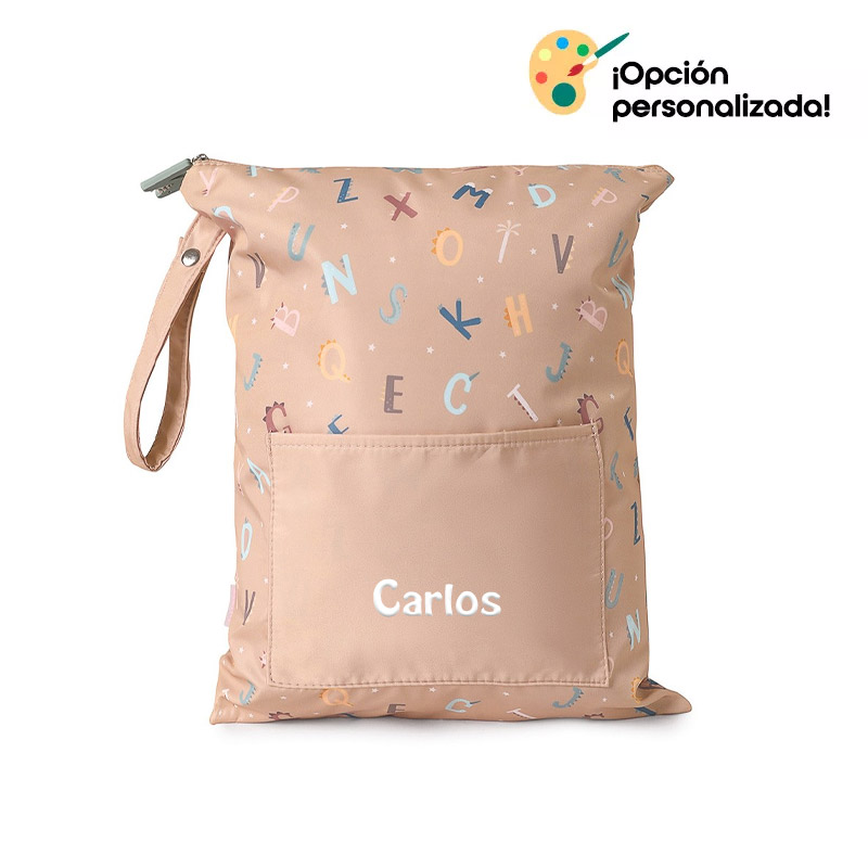 Bolsa Impermeable Grande Funny Letters