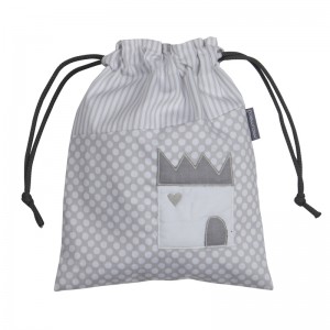 Bolsa para Merienda Castillo Gris