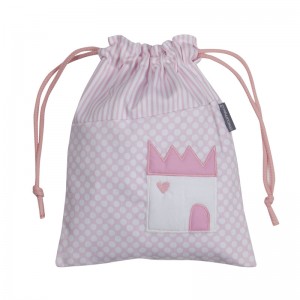 Bolsa para Merienda Castillo Rosa