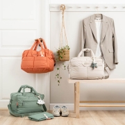 Bolso Acolchado para Carrito con Cambiador Papaya