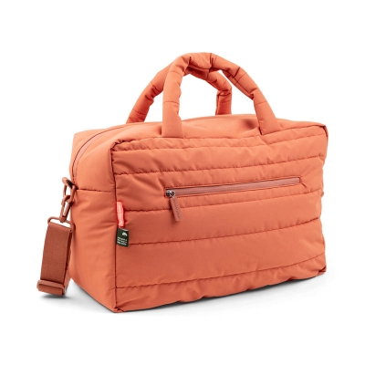 Bolsa Acolchoada para Carrinho com Trocador Mamão Bolsa Acolchoada para Carrinho com Trocador Mamão