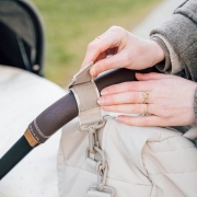 Bolso Acolchado para Carrito con Cambiador Sand
