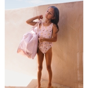 Bolso de Playa con Rejilla Mermaid Cats