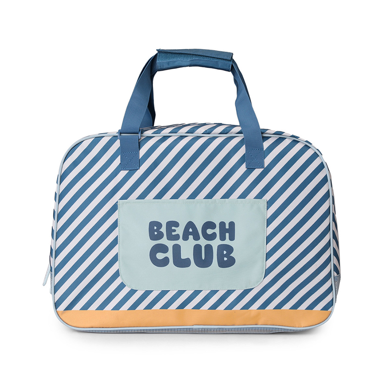 Bolso de Playa con Rejilla Stripes Blues Beyond