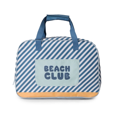 Bolso de Playa con Rejilla Stripes Blues Beyond