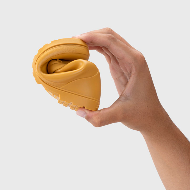 Botas de agua respetuosas Mendi Amarillo