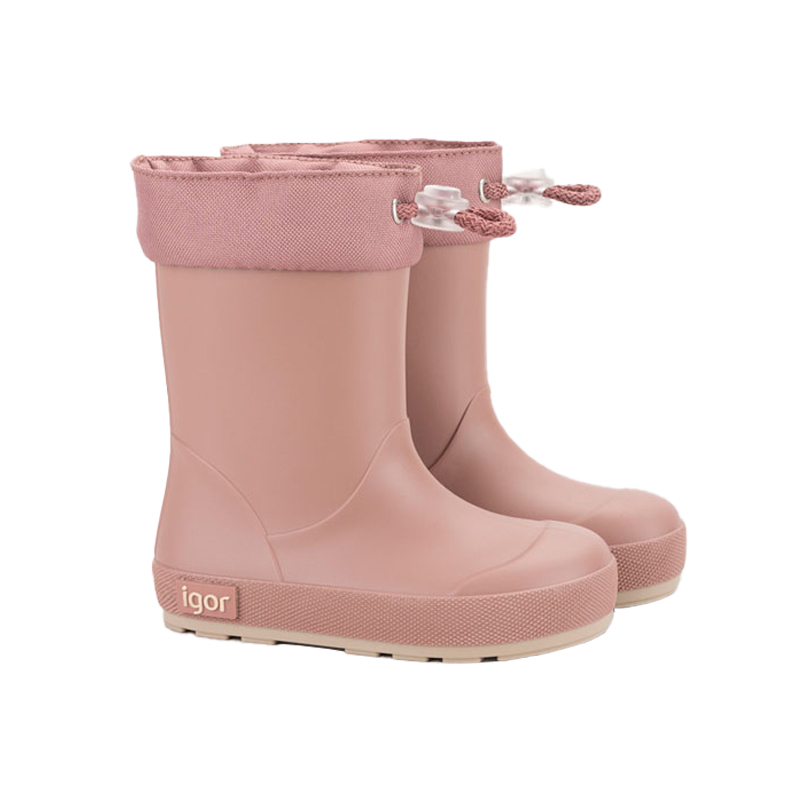 Botas de agua respetuosas Yogi Dk Cuello Rosa
