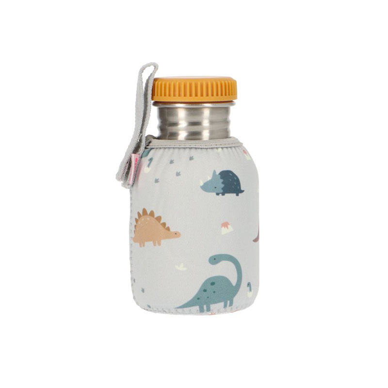 Botella Acero Dinos World 350 ml