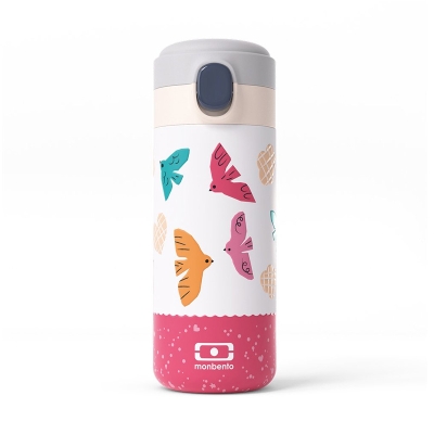 Botella de Acero Inoxidable Pop Birds