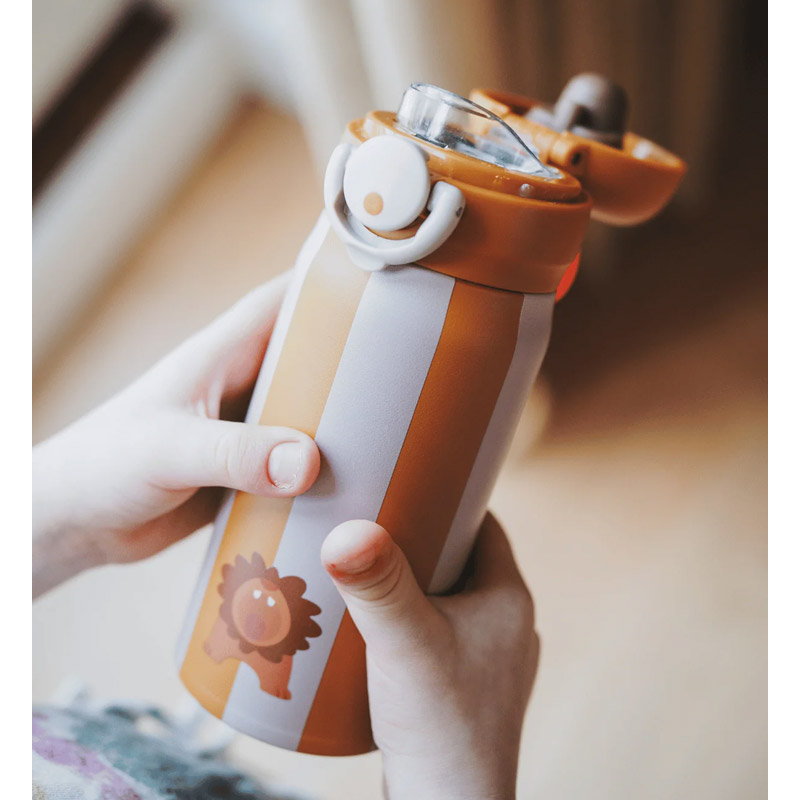 Garrafa de aço térmico Noui Noui Lion