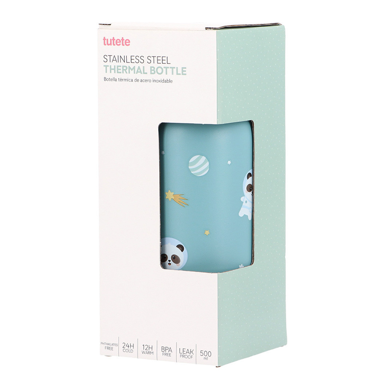 Botella de Acero Térmica Pandas in Space 500ml
