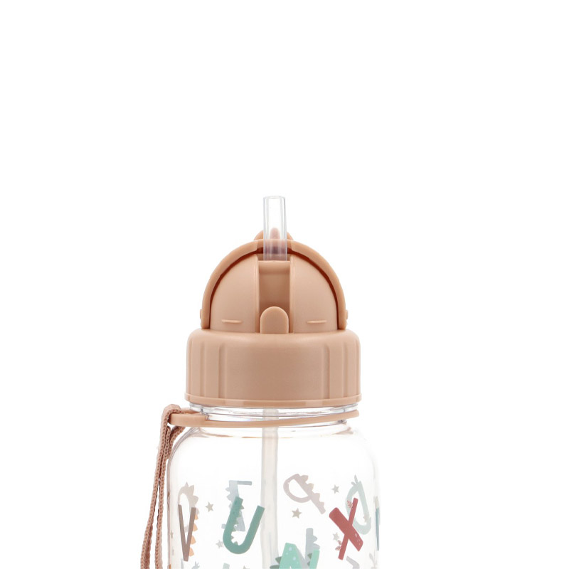 Botella Plástico Funny Letters