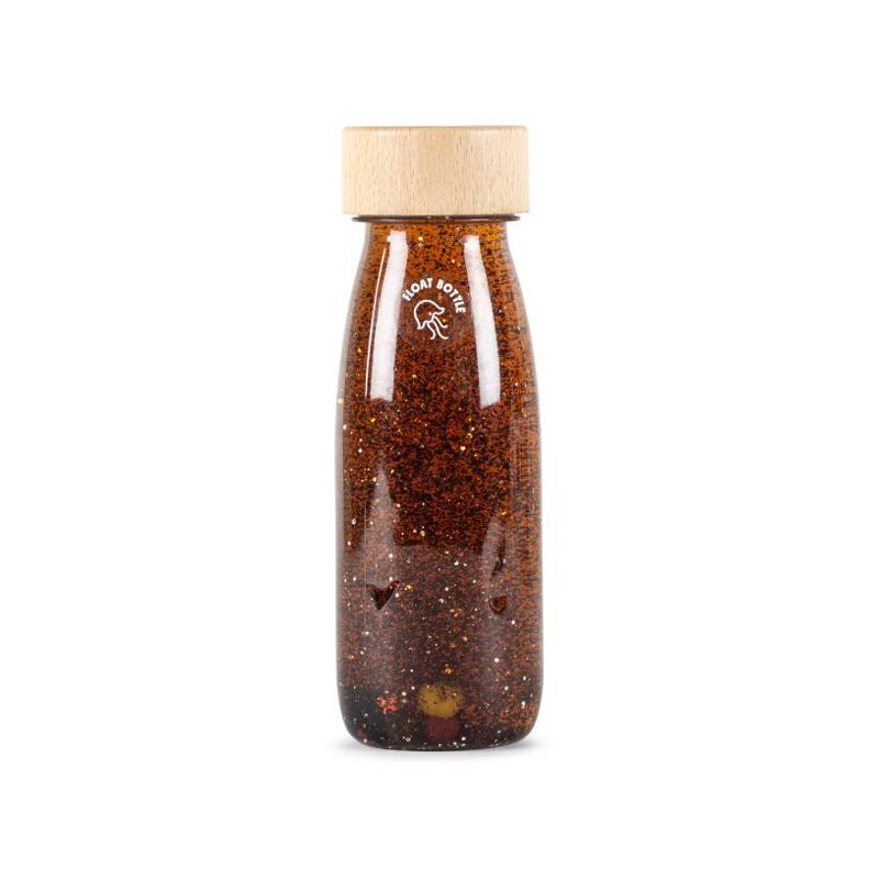 Garrafa Sensorial Flutuante Castanho