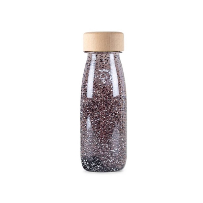 Botella Sensorial Flotante Negra Botella Sensorial Flotante Negra