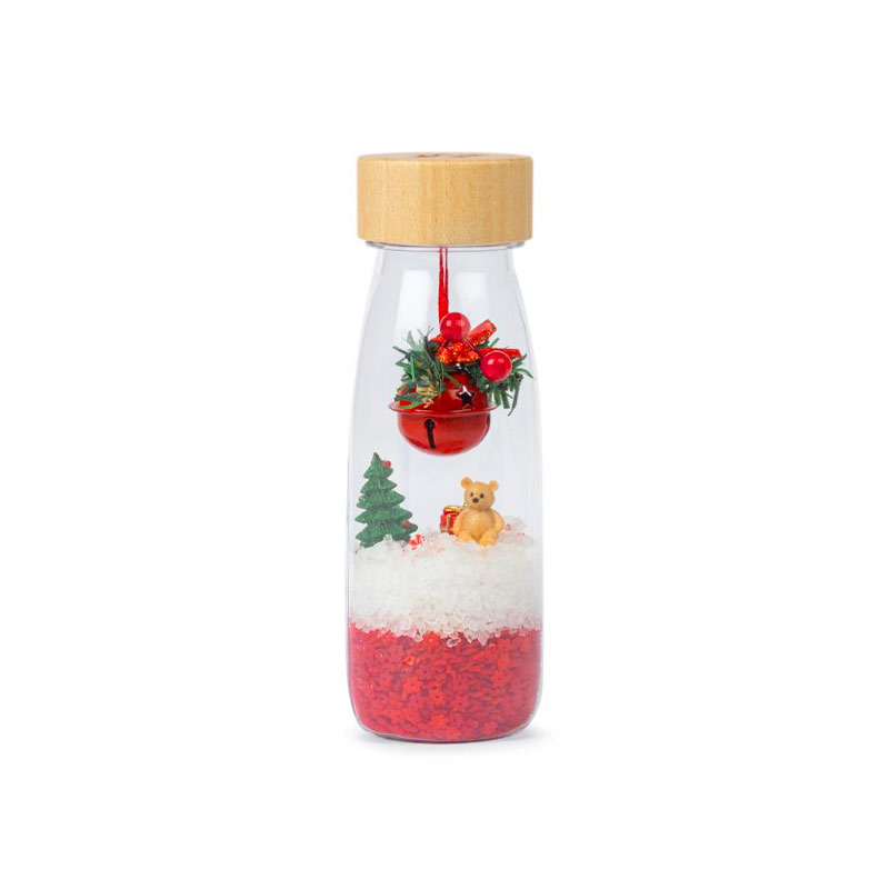 Botella Sensorial Navidad