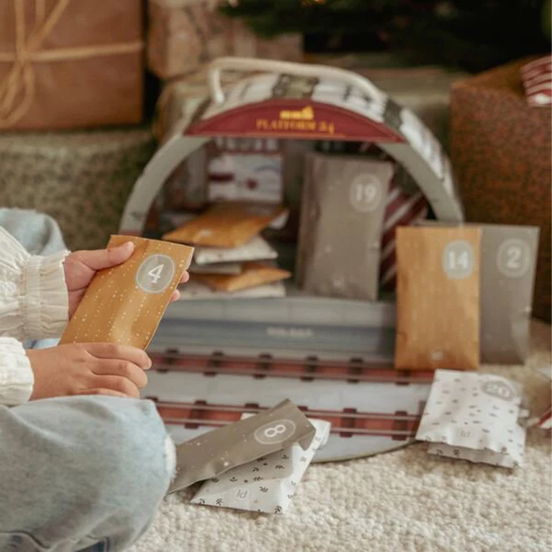 Caja Adviento Tren Navidad Little Dutch