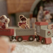 Caja Adviento Tren Navidad Little Dutch