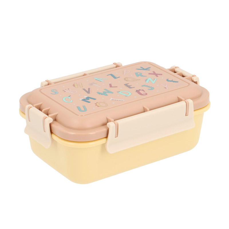 Caja Almuerzo Bento Funny Letters