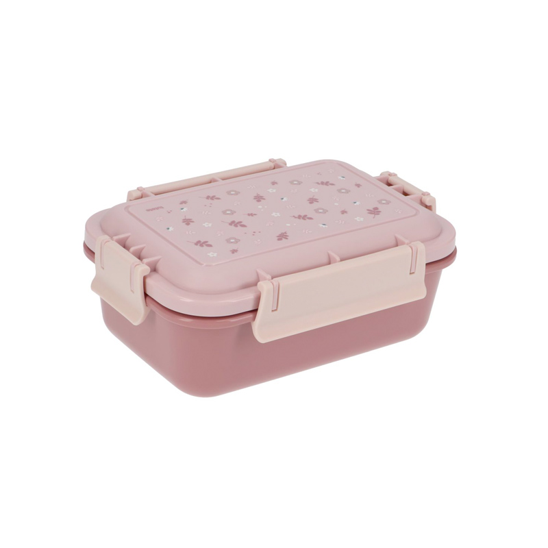 Caja Almuerzo Bento Leaves Pink