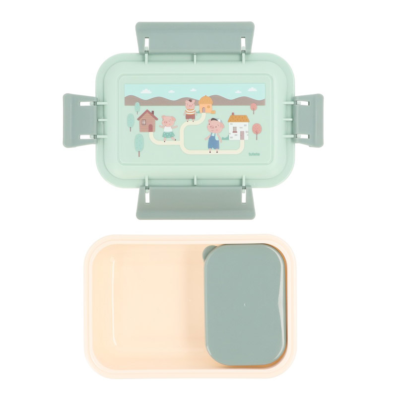 Caja Almuerzo Bento The Three Little Pigs