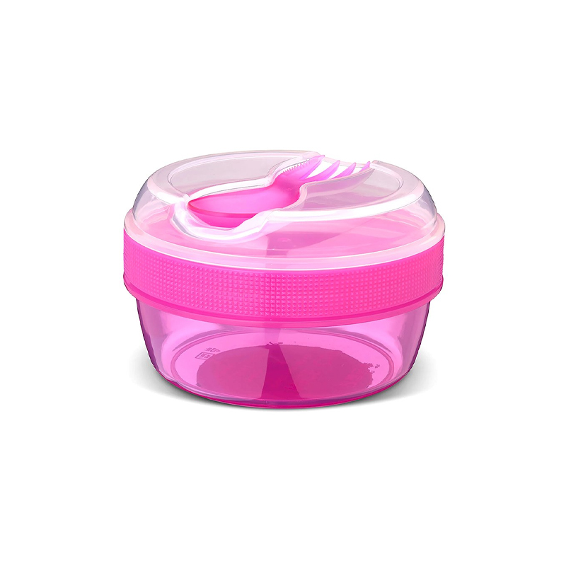 Caja Almuerzo con Tapa Refrigerante N'ice Cup Lila