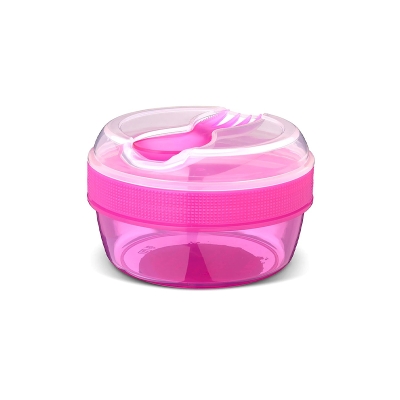 Caja Almuerzo con Tapa Refrigerante N'ice Cup Lila Caja Almuerzo con Tapa Refrigerante N'ice Cup Lila