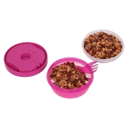Caja Almuerzo con Tapa Refrigerante N'ice Cup Lila