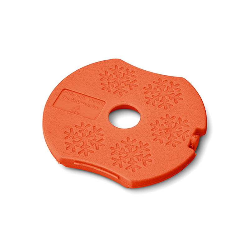 Caja Almuerzo con Tapa Refrigerante N'ice Cup Naranja