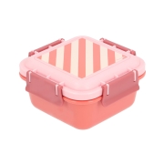 Caja Almuerzo Grande Stripes Bloom Blush