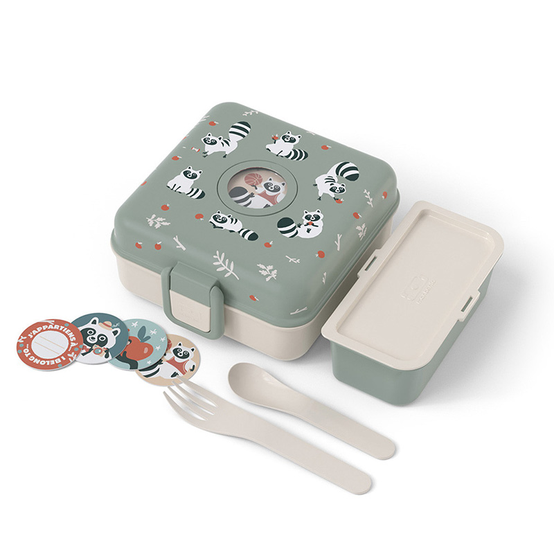 Caja Almuerzo Snacky Mapache