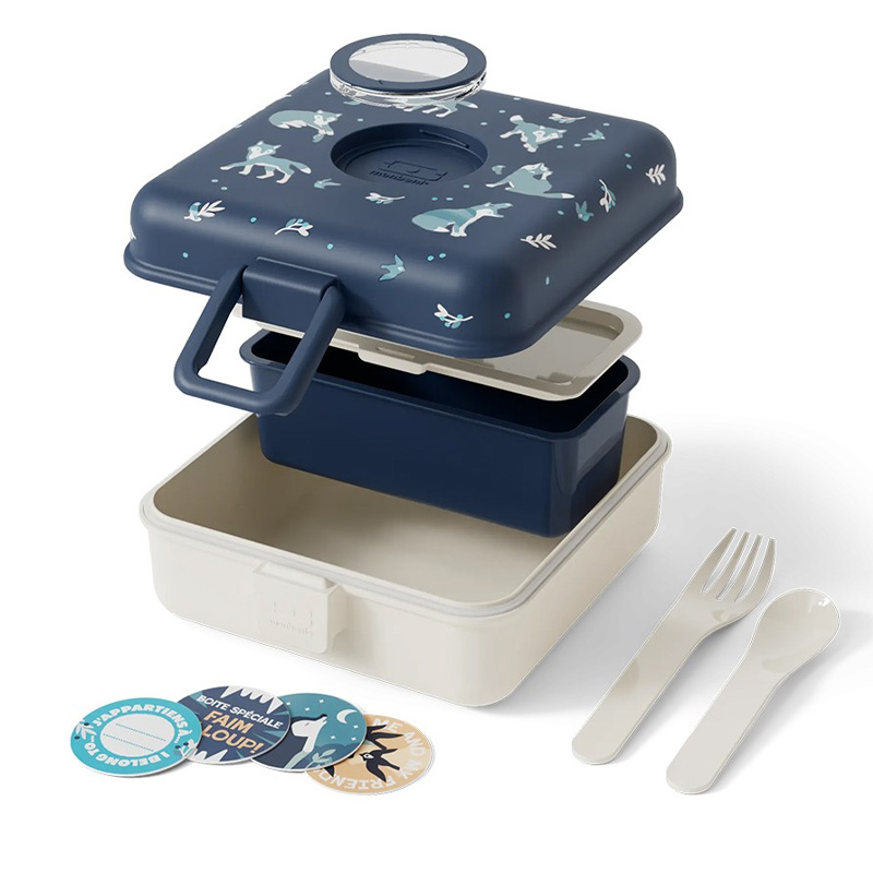 Caja Almuerzo Snacky Wolf
