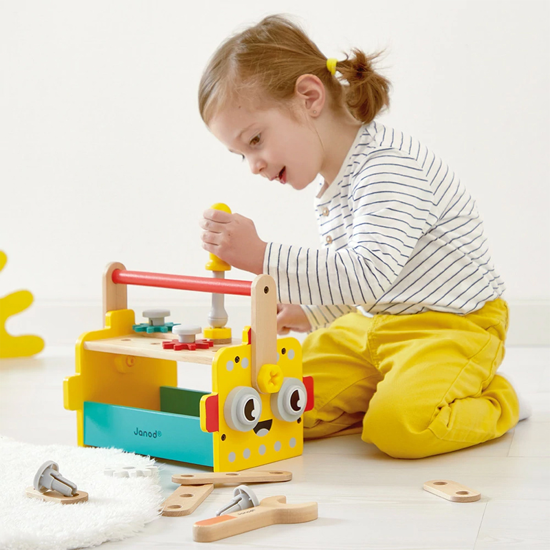 Caja de herramientas Robot BricoKids