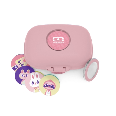 Caixa de Almoço Rosa Blush Caixa de Almoço Rosa Blush