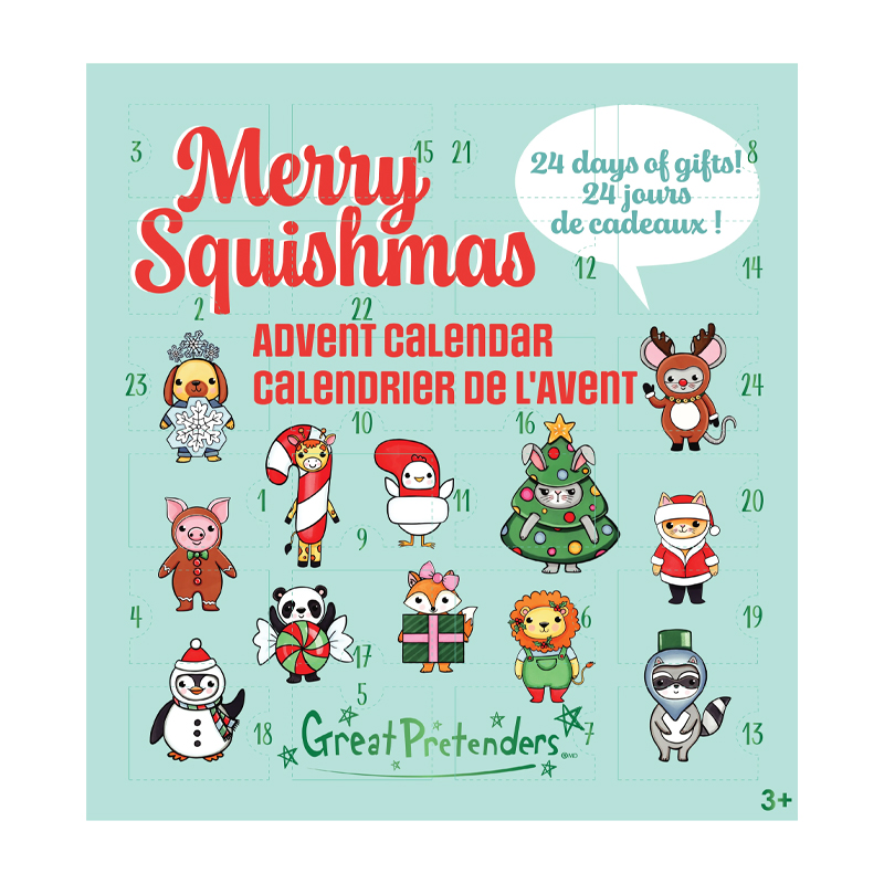 Calendario de Adviento Squishy Merry Squishmas 24 Sorpresas