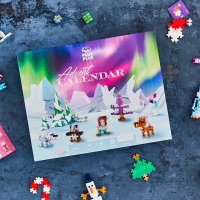 Calendario de Adviento Plus-Plus Aurora Boreal